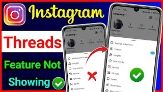 Instagram Thread Feature Not Showing !! Instagram Thread Feature ! Instagram Thread Feature Update
