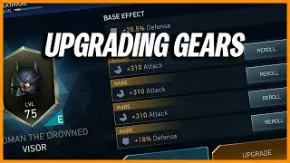 Injustice 2 Mobile | Upgrading Gears For My Damage Dealers