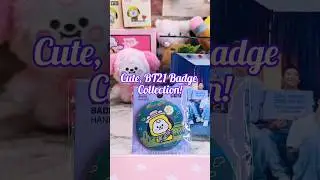 Cute BT21 Badge Collection #bt21 #bts #shorts