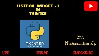 T_28: Listbox widget with a scrollbar attached in Tkinter