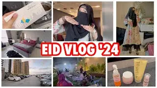EID VLOG🌙 Eid preparations🛍️ At home facial🧴Eid Ready 💅🏻 Attending Eid dawats ✨Hajra Vadhariya