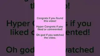 don't watch this, it's dangerous