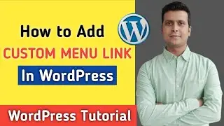 How to Create a Custom Menu Link in WordPress