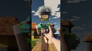 Minecraft RTX: Gojo Satoru POV #shorts