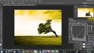 Efectos de ilumación en imagen con herramienta ajustes en Adobe Photoshop CS6