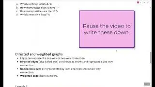 Intro to Networks (General Maths)