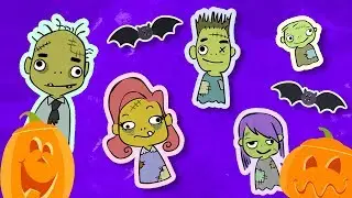 Zombie Daddy Mommy Song | Mother Goose Club Songs for Kids