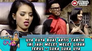 UYA KUYA BUAT ARTIS CANTIK INI JADI MELET MELET LIDAH TERUS - SUKA SUKA UYA