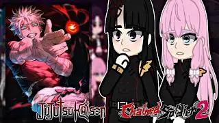 Mato Seihei No Slave React to Yuuki as Gojo Satoru | Chained Soldier 2 | Gacha React |