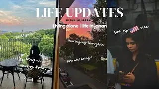 🇯🇵 life updates *how am I doing?*  MEXT student in Japan | short cinematic