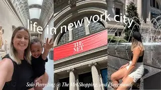 New York Vlog 🗽 Met Museum, Designer Shopping, and Baby takes Manhattan