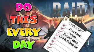 10 Things to do every day in 2025 as a new player in RAID: Shadow Legends