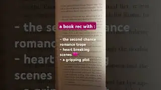 I'm obsessed with this book #booktube #bookrecs #yaromance #tbrpile #booksuggestions