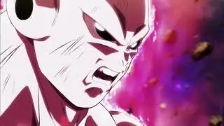 Dragon Ball Super  - Goku gets angry at Jiren (No music)