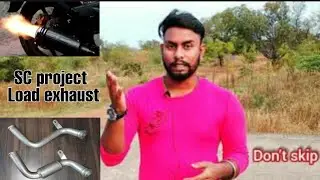 SC Project exhaust & Bend Pipe🔥🔥 Pulsar NS200 After market exhaust full louder