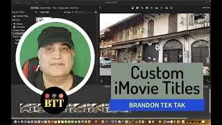 How to make Custom Titles for iMovie? #iMovie #iMovieTutorial #videoEditing