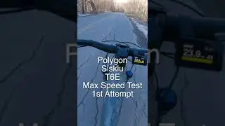 Polygon Siskiu T6E - Quick Max Speed Test
