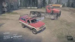 Spintires: MudRunner Grizzly Creek Full Playthrough (No Commentary)