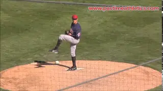 Trevor Bauer Slow Motion Pitching Mechanics - Baseball Cleveland Indians MLB Wolforth Velocity