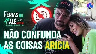 Aricia foi pra cima do Ale Oliveira?