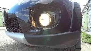 Замена лампы ПТФ на Паджеро Спорт 2