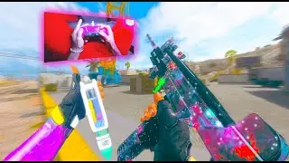 Pink PS5 Controller Movement 👑 (Claw Handcam)