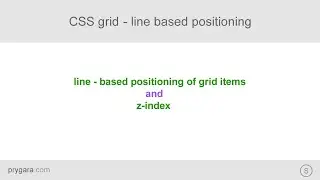 CSS grid - line based positioning and z-index