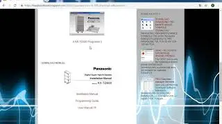 Download Software Panasonic KX-TD500