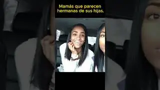 Mamás que parecen hermanas de sus hijas