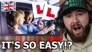 American Reacts to a UK Driving Test! - Better Than America!?