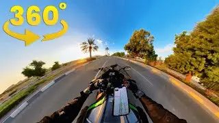 Group Bike Ride In UAE [4K 360° VR Video]