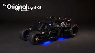 LED Lighting Kit for LEGO DC Batman Batmobile Tumbler 76240