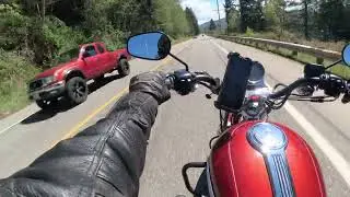 Mount Rainier run 3. Alder / Elbe #harley #sportster #riding #rider #motorcycle #ridelife #wa