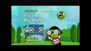 PBS Kids Promo: It's a Big Big World (2010 WFWA-DT1)