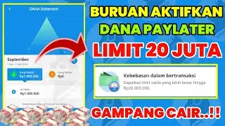 Resmi Ojk ✅ Cara Aktifkan Dana Paylater Supaya Bisa Pinjam Uang di Dana | Dana Cicil Pinjaman