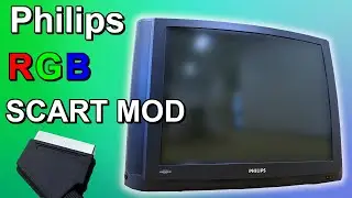 Philips CRT RGB SCART Mod! Philips 29PT468