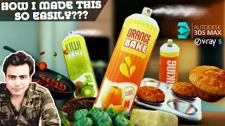 BAKING SPRAY PART 3 - THE FINAL PRODUCT | TUTORIAL | 3DS MAX | VRAY 5 | Create with Divay