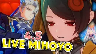LIVE MIHOYO 4.5 ENFIN UNE SUPRISE OU LA DÉCEPTION ? Genshin Impact