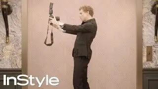 Tommy Dorfman | 2019 Golden Globes Elevator | InStyle | 