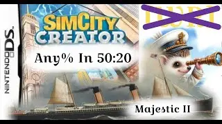 SimCity Creator DS any% in 50:20