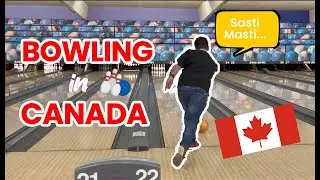 Went To The Famous Bowling Alley in Canada | Snowy New Year Day | Canada Vlog 2022