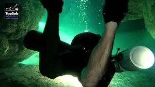 Dolphin's Den cavern dive, Roatan July 2020