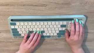 #034 AMSR Video ~ Relaxation keyboard sounds