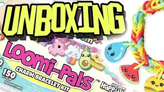 Rainbow Loom's LoomiPals Unboxing and the CRAZIEST Bracelet Collection EVER!!!!