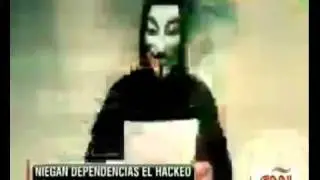 Ataque exitoso a portales de gobierno mexicano - Anonymous