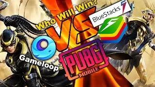 BlueStacks 5 beta Vs Gameloop 7.1 beta - PUBG Mobile GamePlay Test and Stability Test