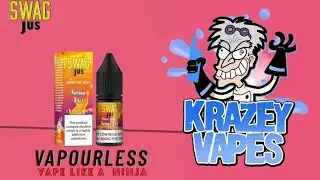 Swag Jus E-Liquid - Vapourless Smokeless - Discrete Vaping