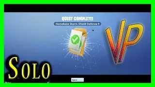 Homebase Storm Shield Defense 9 (Solo) - Fortnite PVE