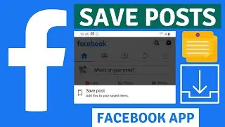 how to save posts videos and photos on Facebook without downloading them 