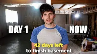 Our Dream Basement in 42 DAYS: A Promise to My Wife